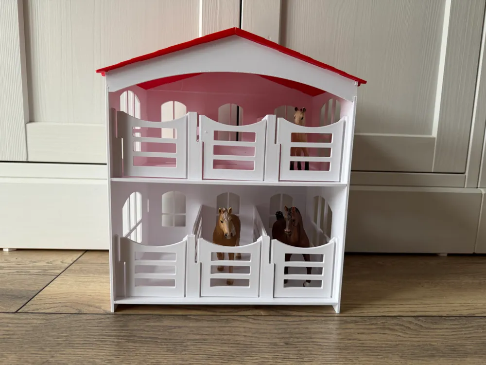 Pferdestall für Schleich Pferde und Tiere - Construction Sets, in stock in India