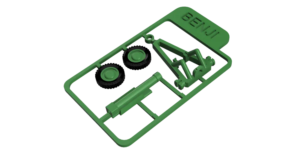 Howitzer kit card for jeep