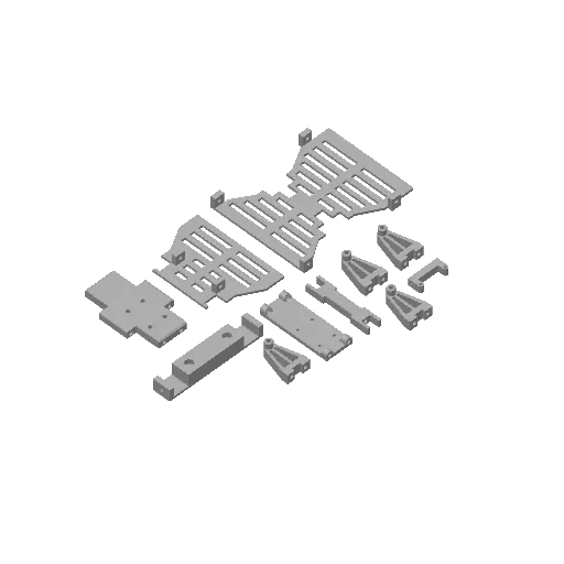 HSP Kulak crawler frame for toyota fj40 wader body, another view - RC Cars, Crawlers & Trucks, rc car