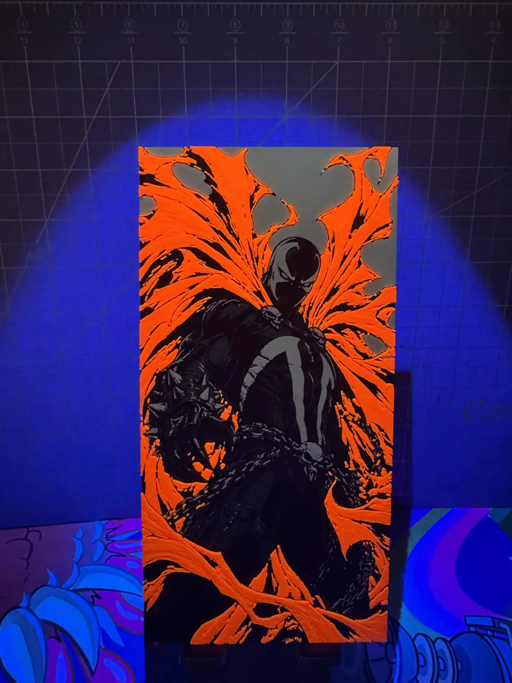 Hueforge of Spawn 100x200, photo 3 of 4 - Hueforge of Spawn 100x200 Home Decor Items