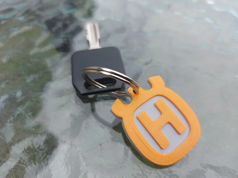 Husqvarna keychain, photo 3 of 4 - Keychains, lawnmower