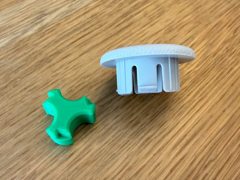 Hyundai Santa Fe Captains Chair Arm Rest Plug fix - Santa, Snowman & Reindeer Decor, in stock