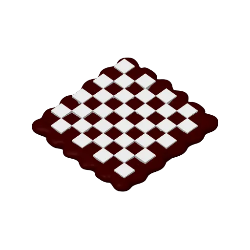 Ice Cream Checkers, another view - Chess Sets & Pieces, game