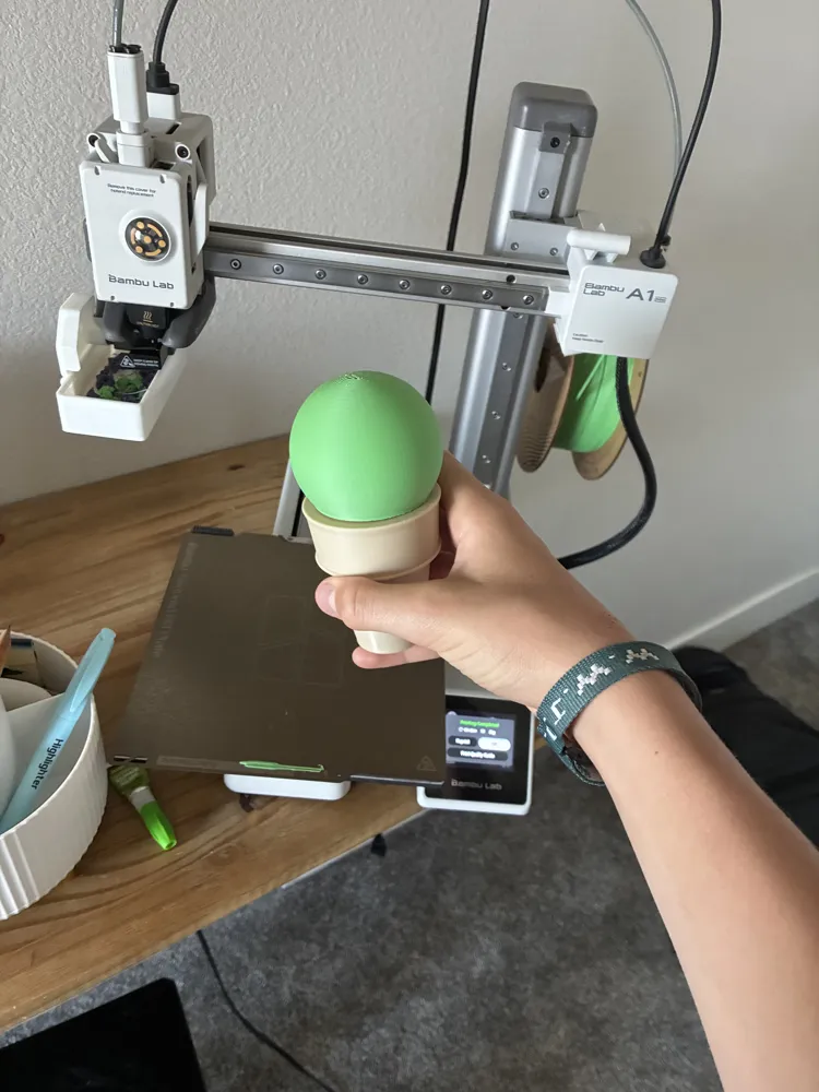 Ice Cream Play Food Toy, photo 4 of 5 - Dolls & Pretend Play, wafflecone