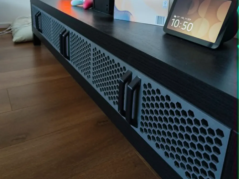 IKEA lack TV unit hexagon doors - Decor, in stock in India