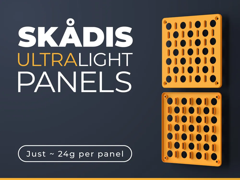 IKEA Skadis Sturdy & Light Panels - Just ~ 38g!, photo 2 of 4 - IKEA Skadis Sturdy & Light Panels - Just ~ 38g! Tools