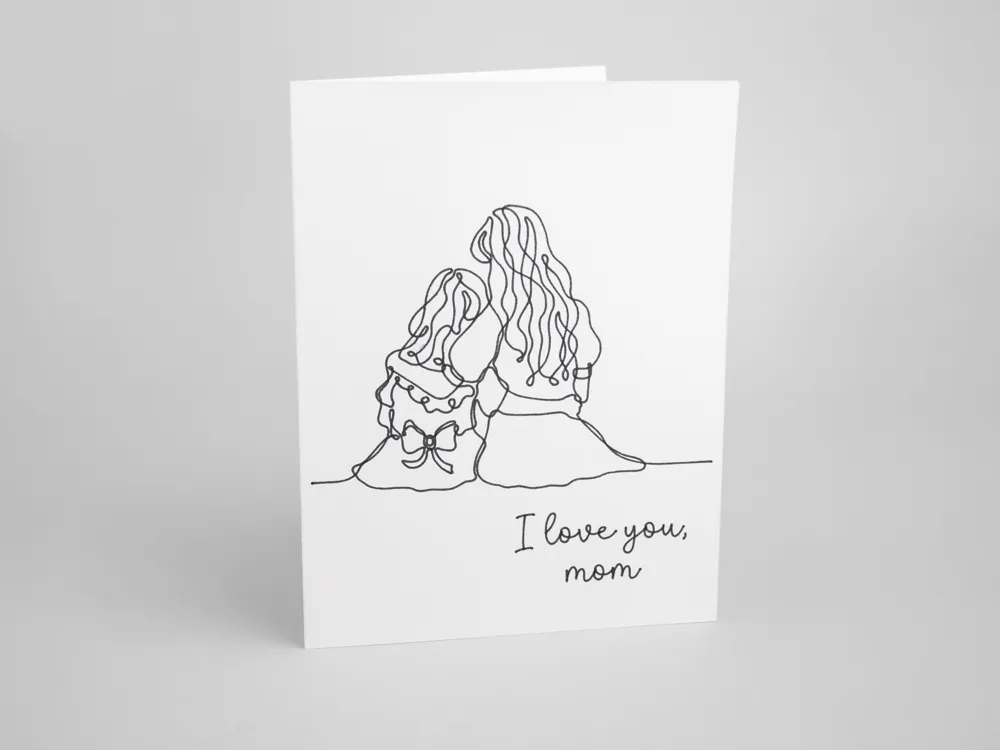 I Love You Mom - Mothers Day Card - Other Hobby & DIY, in stock in India