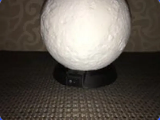 Illuminated Moon Light Stand