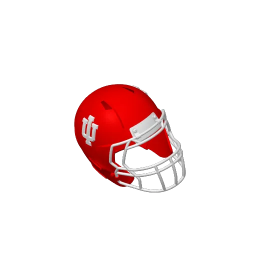 Indiana University Hoosiers Football Helmet, photo 3 of 3 - Indiana University Hoosiers Football Helmet Hobby & DIY