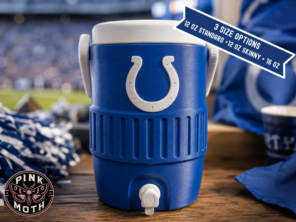Indianapolis Colts Koozie, Snap on Logo, photo 4 of 4 - Indianapolis Colts Koozie, Snap on Logo Home Decor Items