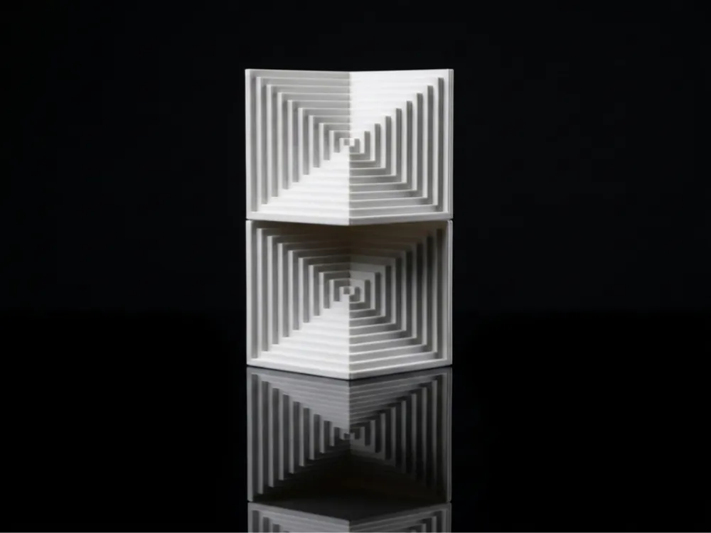 Infinite Fantasy Cube|Geometric Visual Aesthetics|Desktop Decoration, photo 5 of 5 - Dragons & Fantasy Figures, illusion