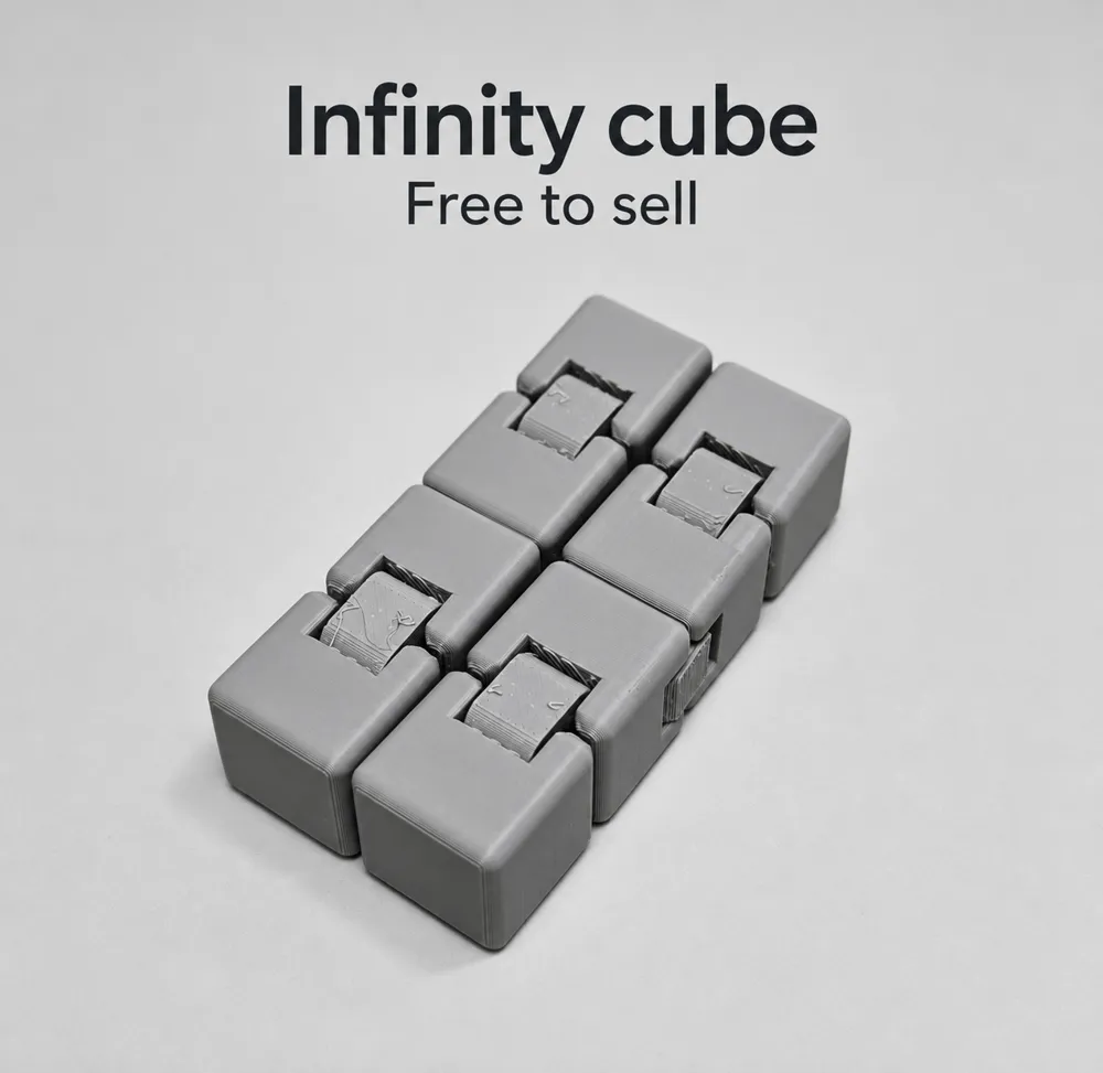 Infinity Cube, Fold, Flip & Repeat Free to sell, photo 3 of 4 - Infinity Cube, Fold, Flip & Repeat Free to sell Toys & Games