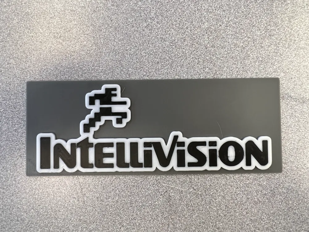 Intellivision Logo Sign, photo 2 of 3 - Intellivision Logo Sign Keychains
