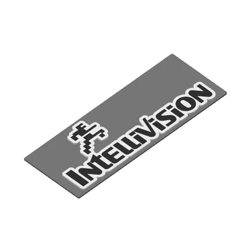 Intellivision Logo Sign, photo 3 of 3 - Intellivision Logo Sign Keychains