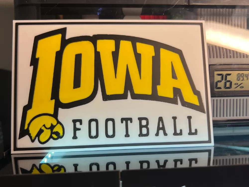 IOWA FOOTBALL, photo 4 of 4 - IOWA FOOTBALL Generative Art