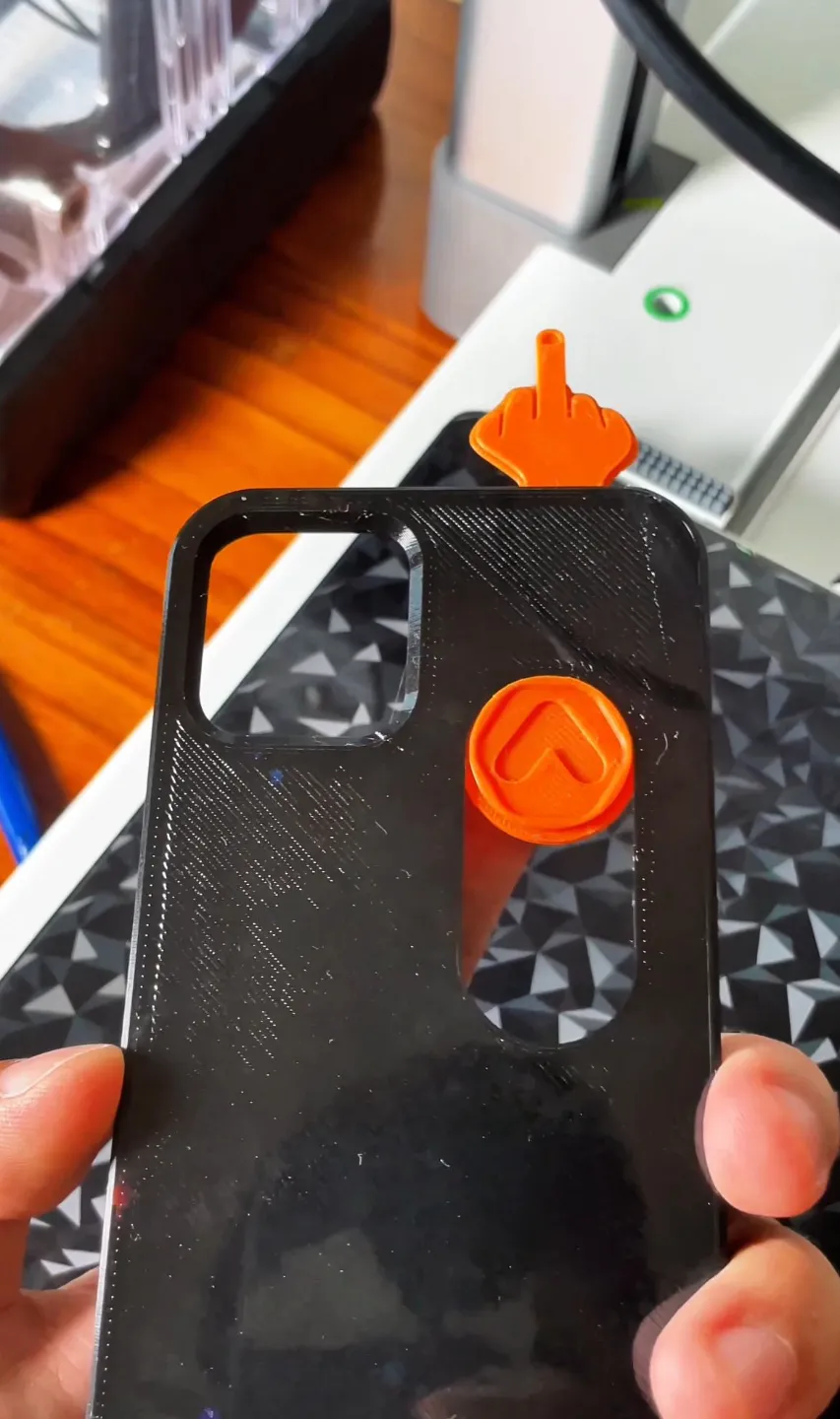 Iphone 13 Pro Max Case - Sliding Middle Finger, photo 4 of 4 - Iphone 13 Pro Max Case - Sliding Middle Finger Mobile & Device Accessories