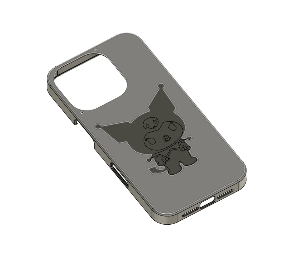 Iphone 16 pro Kuromi case, photo 3 of 4 - Iphone 16 pro Kuromi case Hobby & DIY