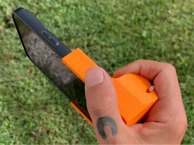 Iphone camera grip