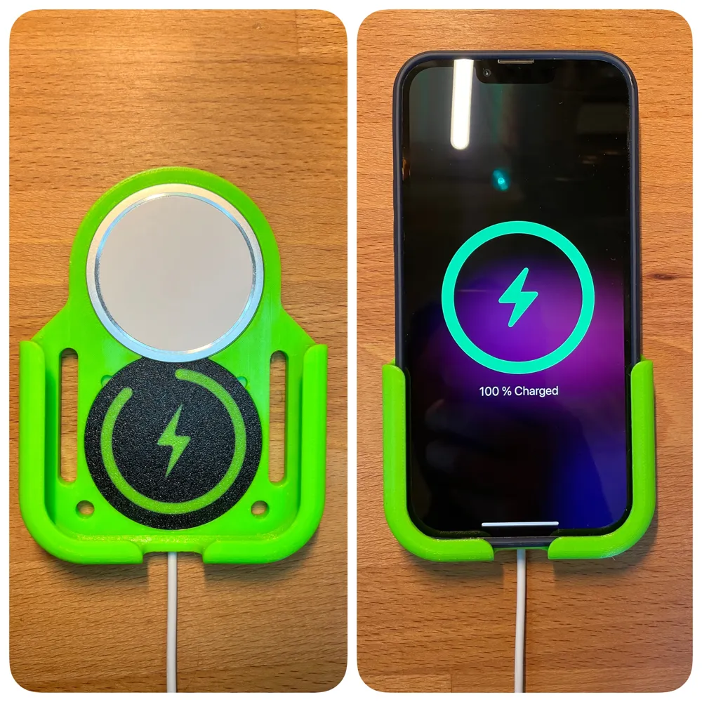 iPhone MagSafe Wireless Charger Wall Mount Holder, photo 2 of 4 - iPhone MagSafe Wireless Charger Wall Mount Holder Tools
