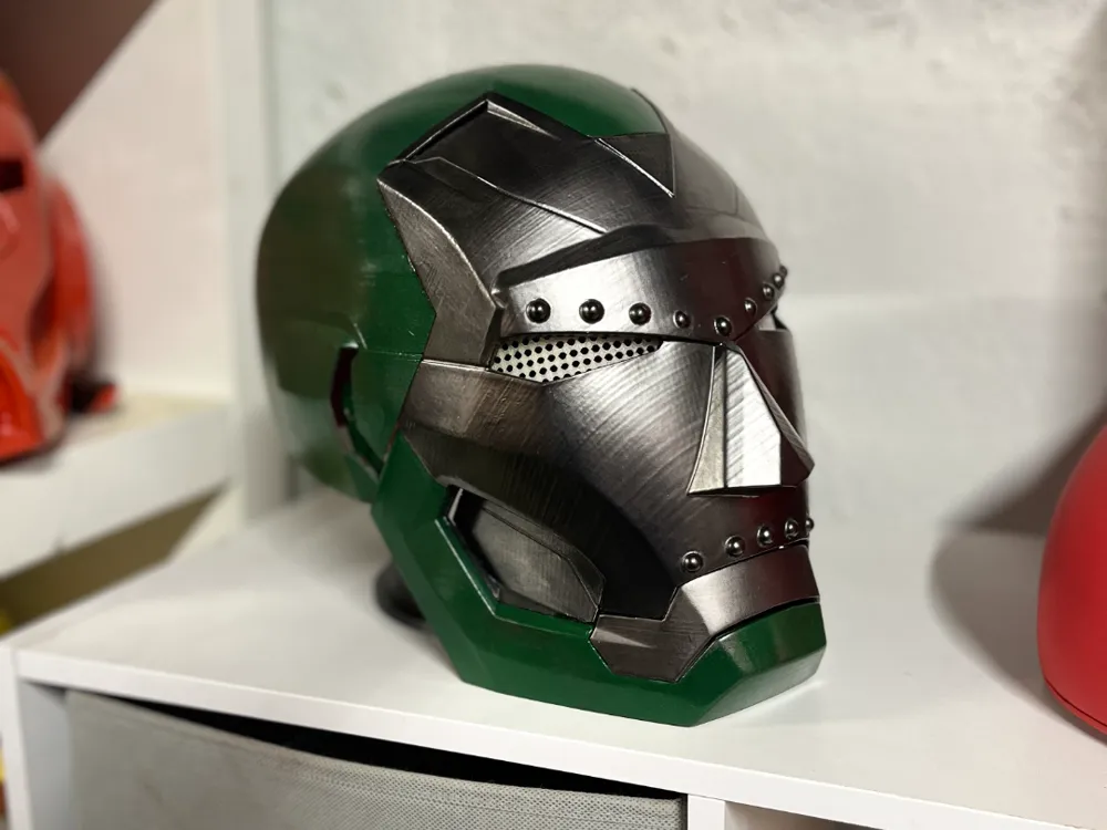 Iron Man Doom Mashup Wearable Helmet