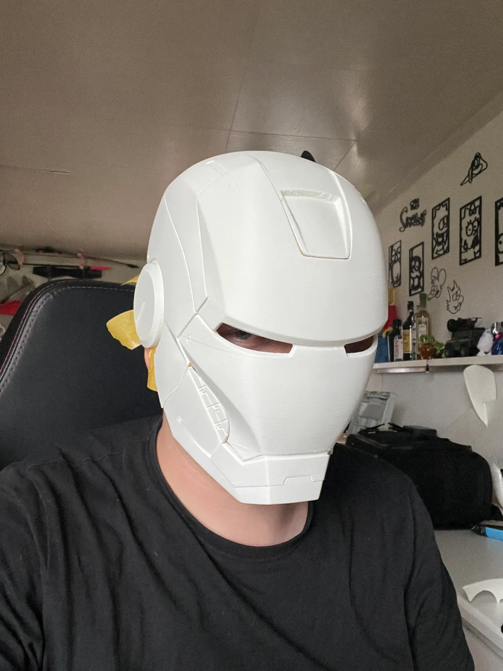 Iron Man Helmet + testfit file, photo 4 of 4 - Iron Man Helmet + testfit file Props & Cosplay