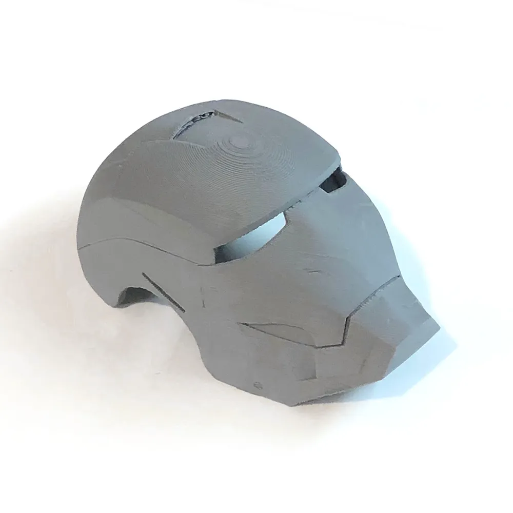 Iron Man one piece Simple Mask, photo 4 of 4 - Iron Man one piece Simple Mask Props & Cosplay