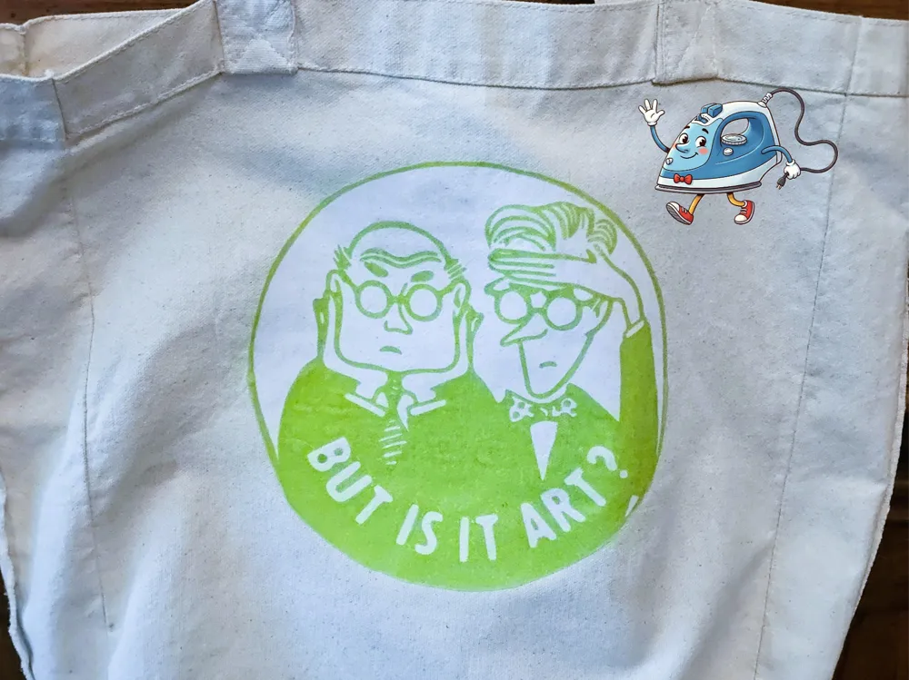 Is It Art Iron On T-Shirt Transfer