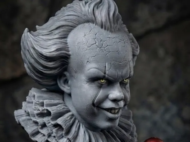 Pennywise Bust, photo 4 of 4 - Pennywise Bust Miniatures