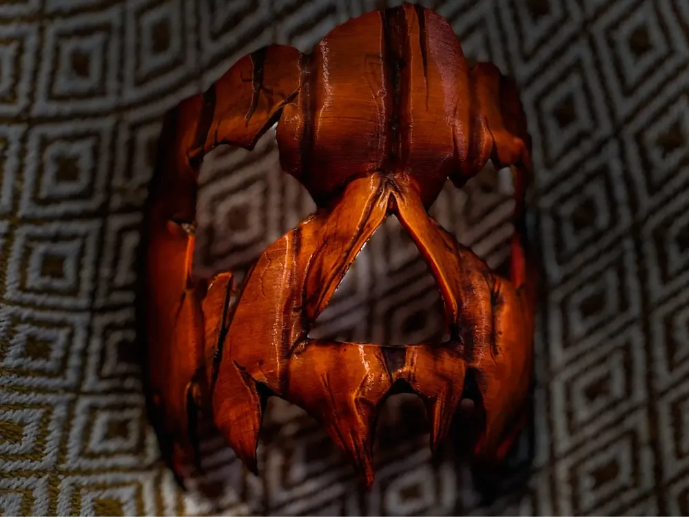 Jack-O-Lantern mask