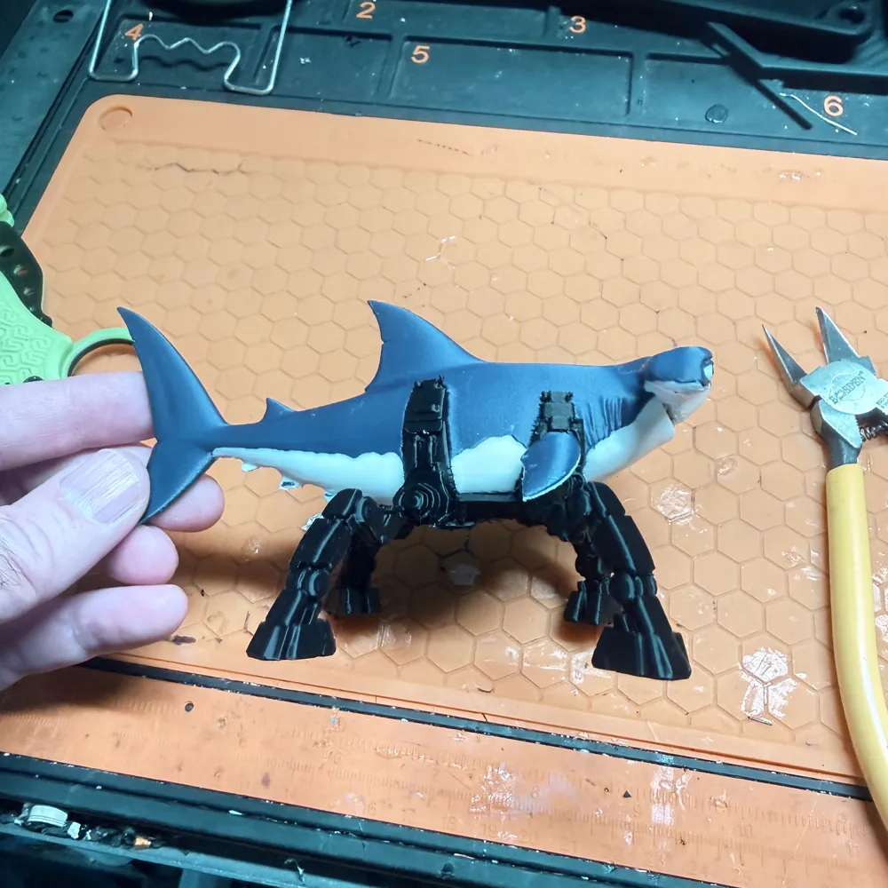 Jamal the shark, photo 3 of 4 - Jamal the shark Miniatures