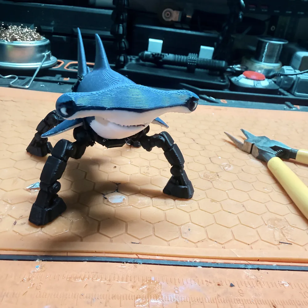 Jamal the shark, photo 4 of 4 - Jamal the shark Miniatures