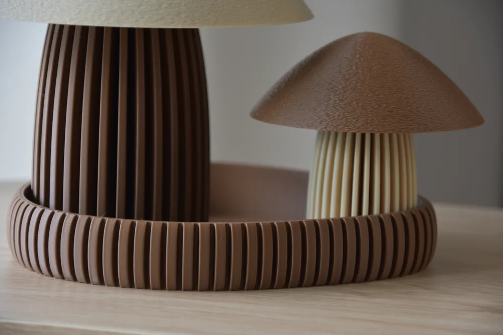 Japandi Autumn Mushroom Set, photo 2 of 4 - Japandi Autumn Mushroom Set Home Decor Items