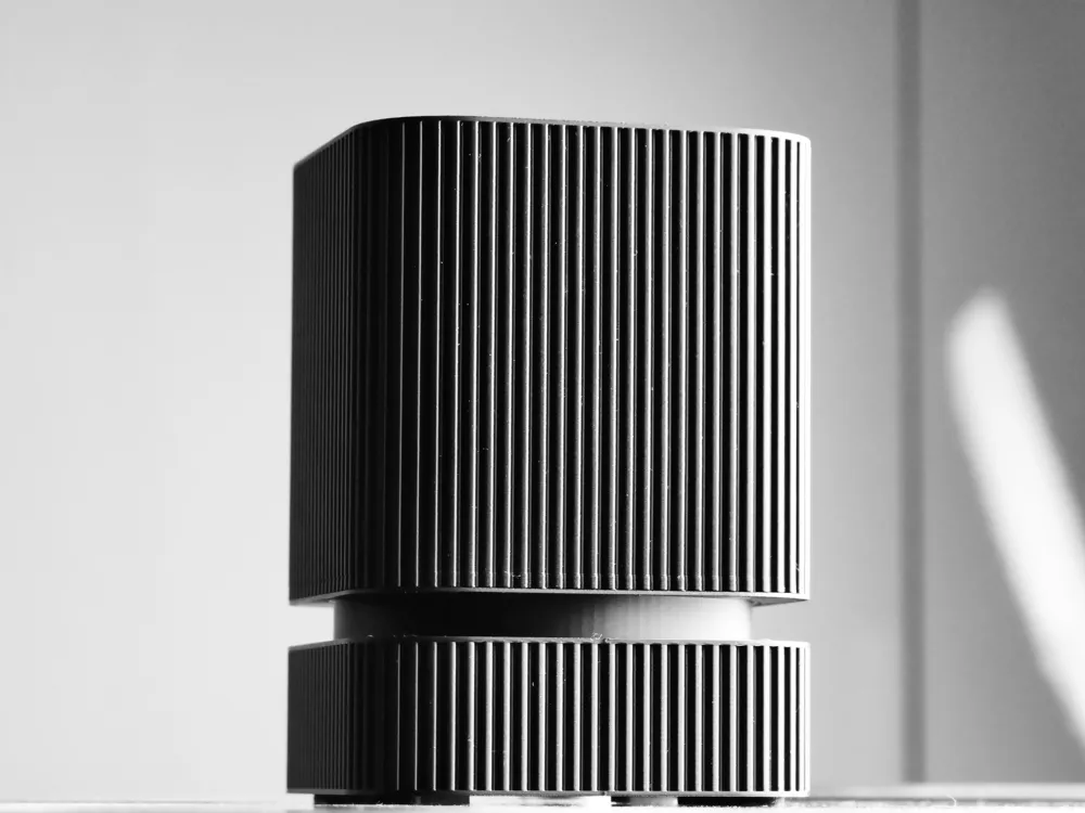 Japandi Fluted Smart Pot | Water Level Indicator, photo 3 of 5 - Levels & Plumb Tools, fluted planter