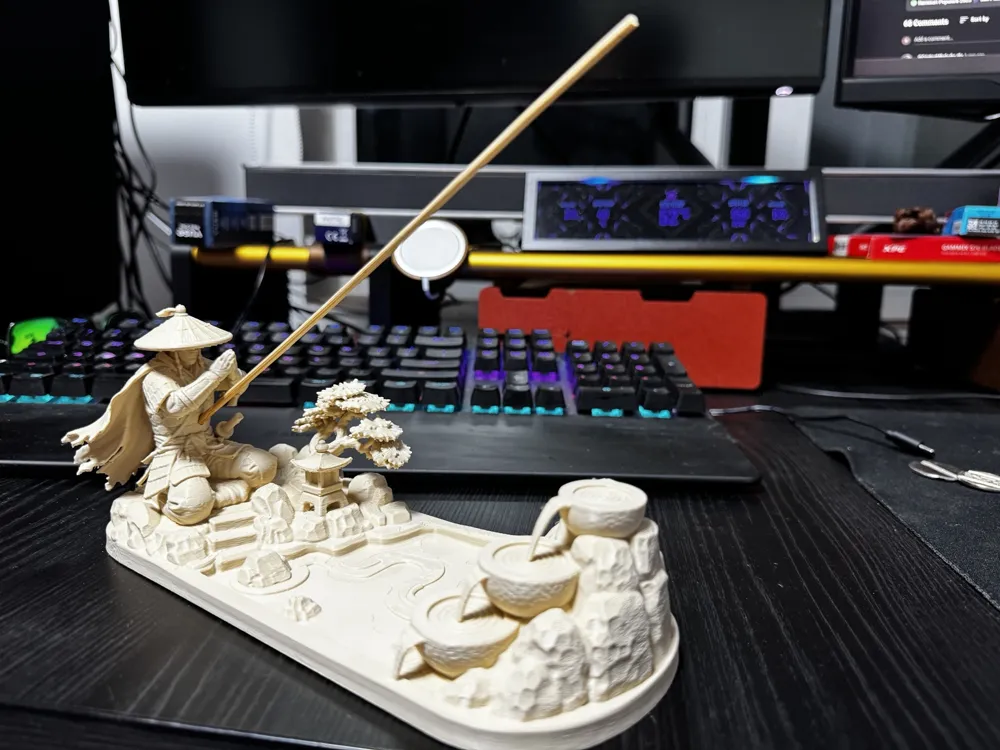 Japanese Samurai Incense Holder, photo 3 of 4 - Japanese Samurai Incense Holder Household