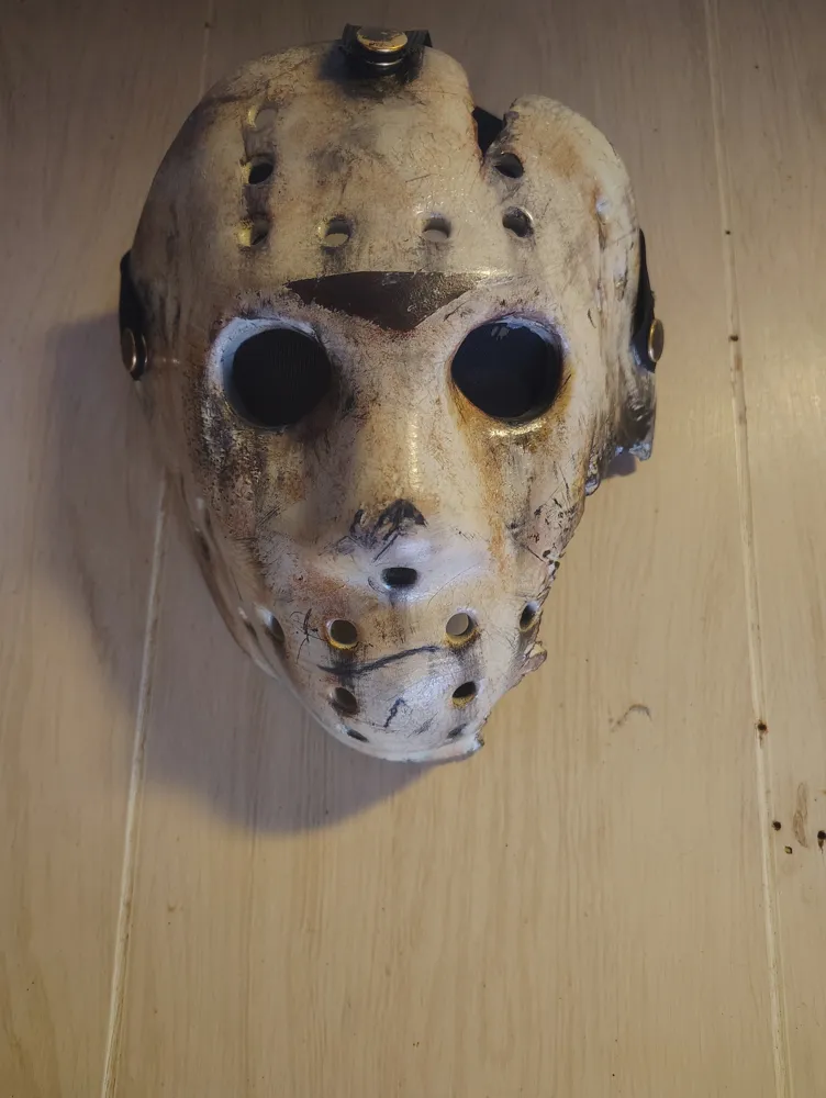 Jason Voorhees Hockey Mask | Friday The 13th, photo 3 of 4 - Jason Voorhees Hockey Mask | Friday The 13th Props & Cosplay