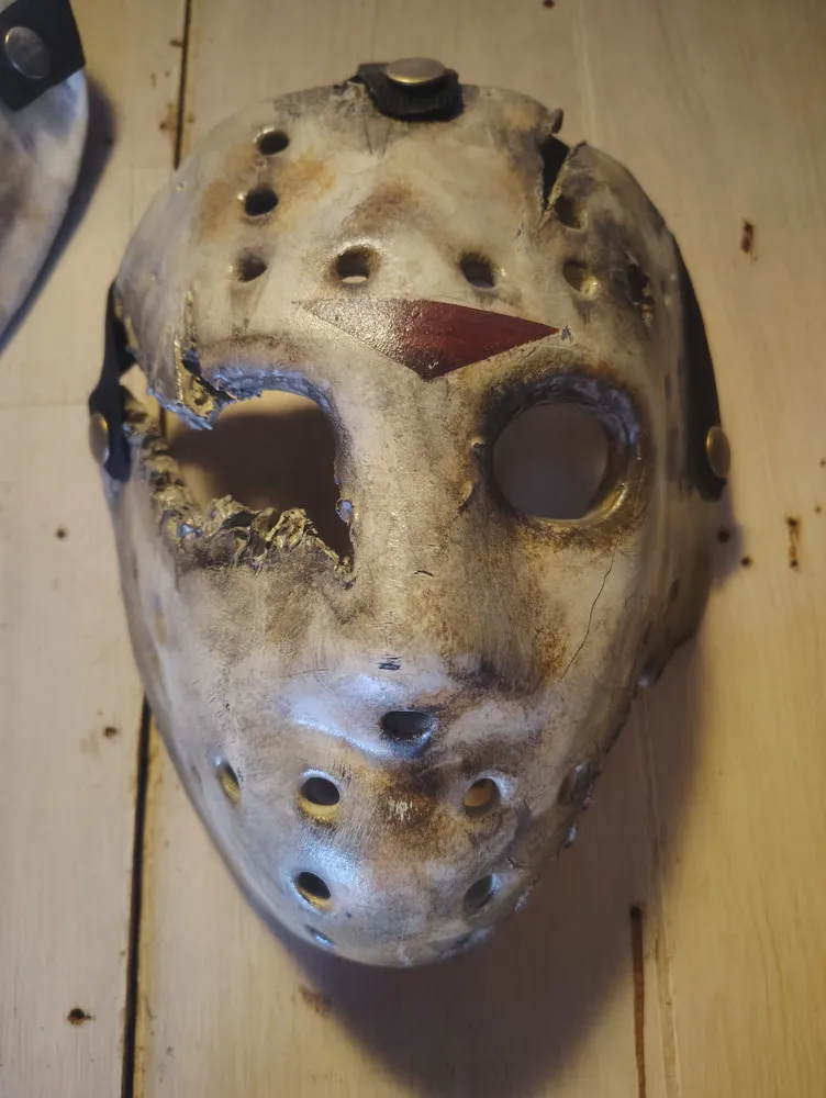 Jason Voorhees Hockey Mask | Friday The 13th, photo 4 of 4 - Jason Voorhees Hockey Mask | Friday The 13th Props & Cosplay