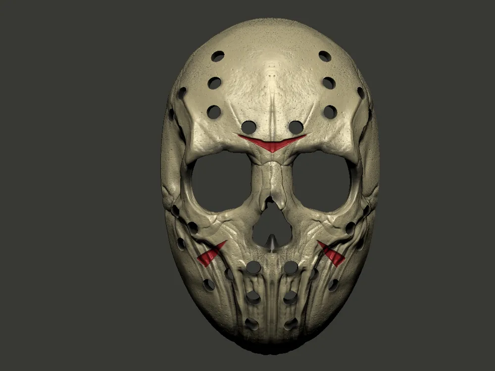 Jason Voorhess Punisher Skull Mask #tactimaskoff, photo 3 of 4 - Superhero Masks, tactiprint