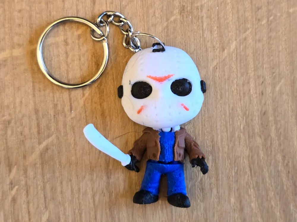 Jason Vorhees Friday 13th flexi keychain, photo 3 of 4 - Jason Vorhees Friday 13th flexi keychain Keychains