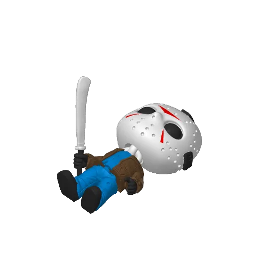 Jason Vorhees Friday 13th flexi keychain, photo 4 of 4 - Jason Vorhees Friday 13th flexi keychain Keychains