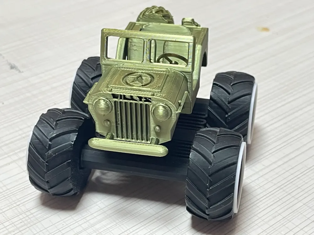 Jeep Bigfoot Toy Truck, photo 3 of 4 - Toy Cars & Vehicles, off-road vehicle