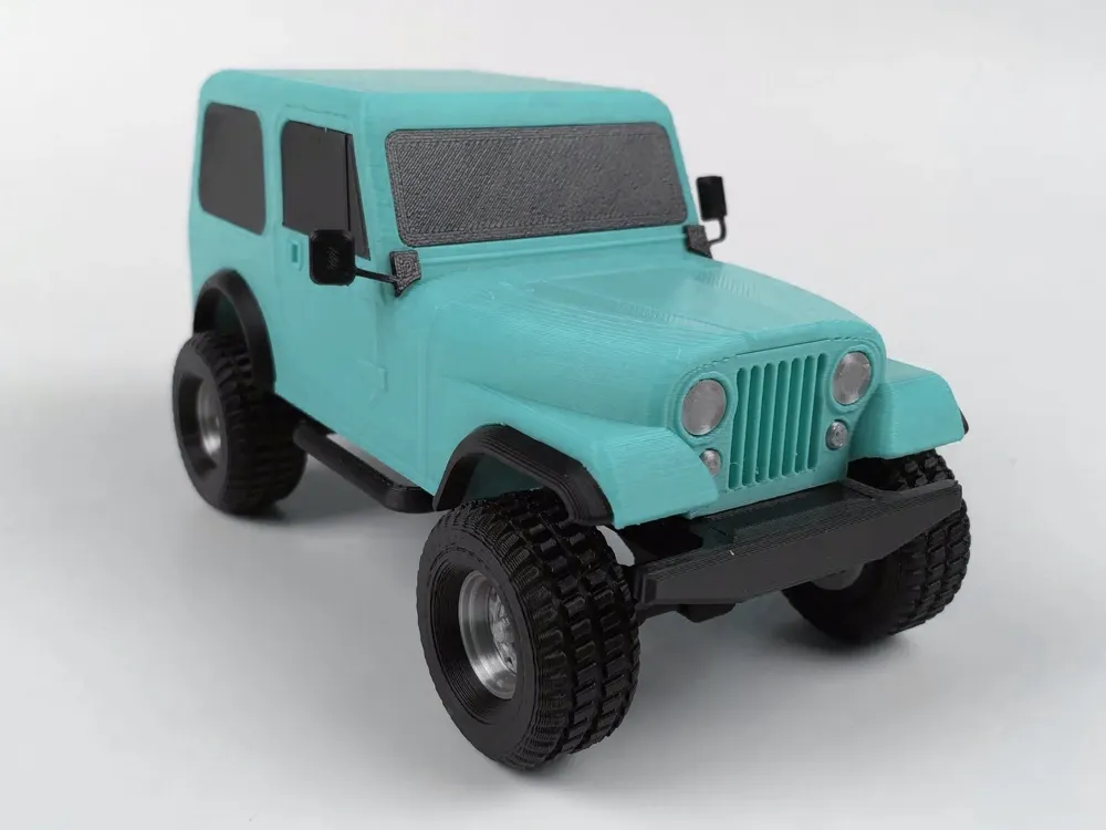 JEEP CJ7 RENEGADE - Scale 1:24, photo 4 of 4 - Truck, Bus & Tractor Models, car