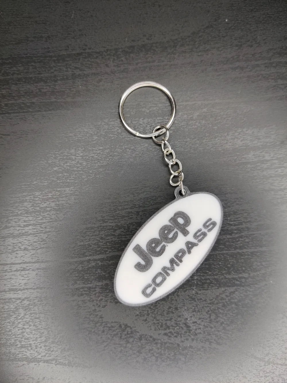 Jeep compass Keychain, photo 3 of 4 - Jeep compass Keychain Art