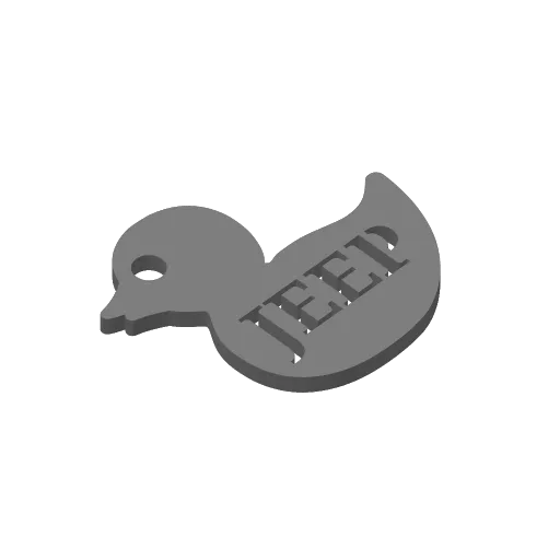 Jeep "Ducking" Duck / Keychain - !, photo 3 of 3 - Jeep "Ducking" Duck / Keychain - ! Art
