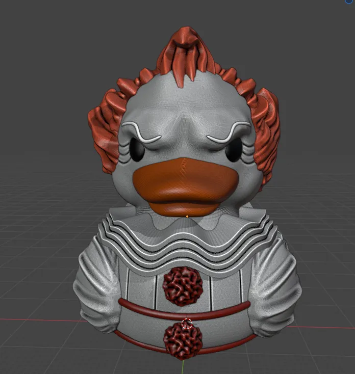 jeep ducks - Pennywise Duck, photo 2 of 4 - Bird Figurines, ducky