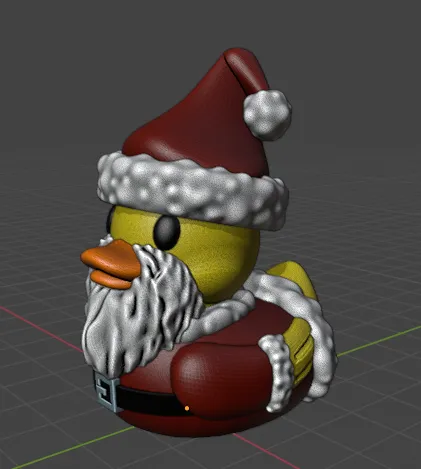 jeep ducks - Santa Duck, photo 4 of 4 - Santa, Snowman & Reindeer Decor, Christmas