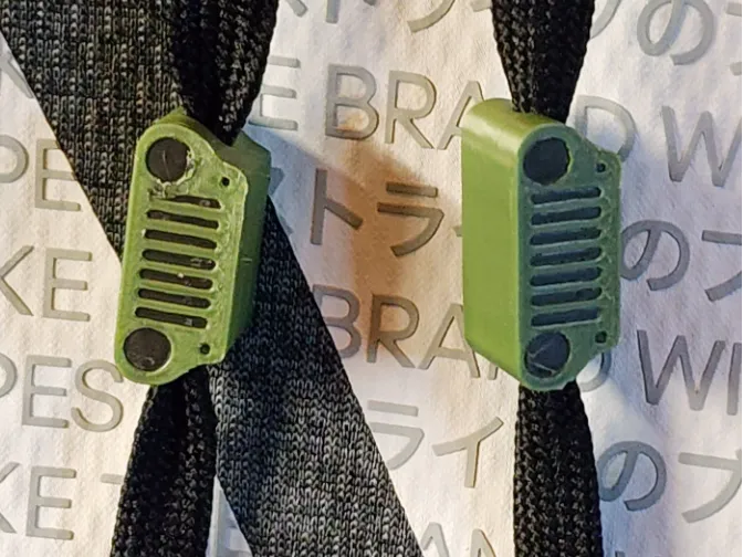 Jeep Grill Hoodie Drawstring Bead 4x4 Mudding