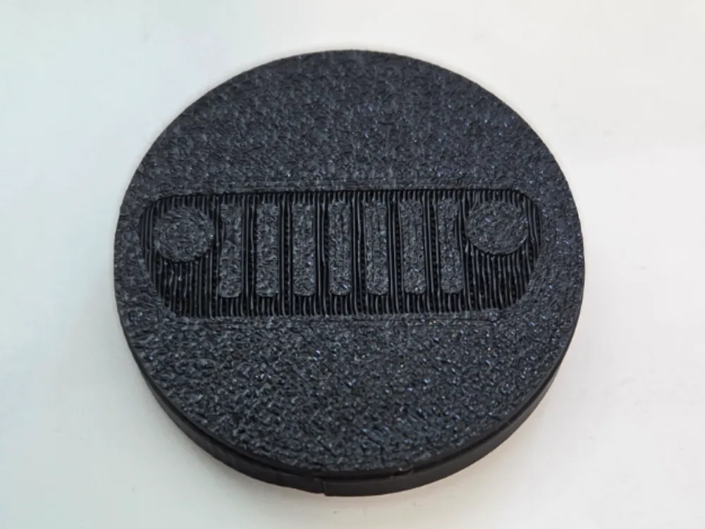 Jeep Jl Keyhole Cover with Grill logo