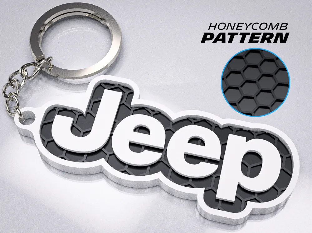 Jeep Keychain, photo 3 of 4 - Jeep Keychain Fashion