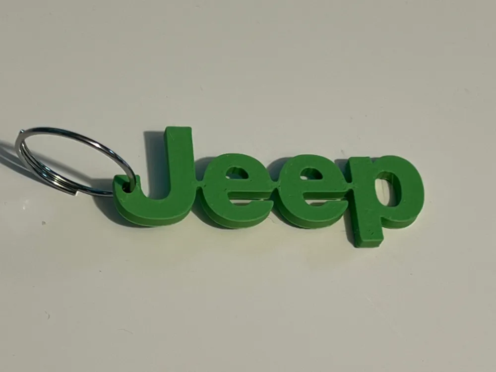 Jeep keychain, another view - Truck, Tractor & Jeep Keychains, chrysler