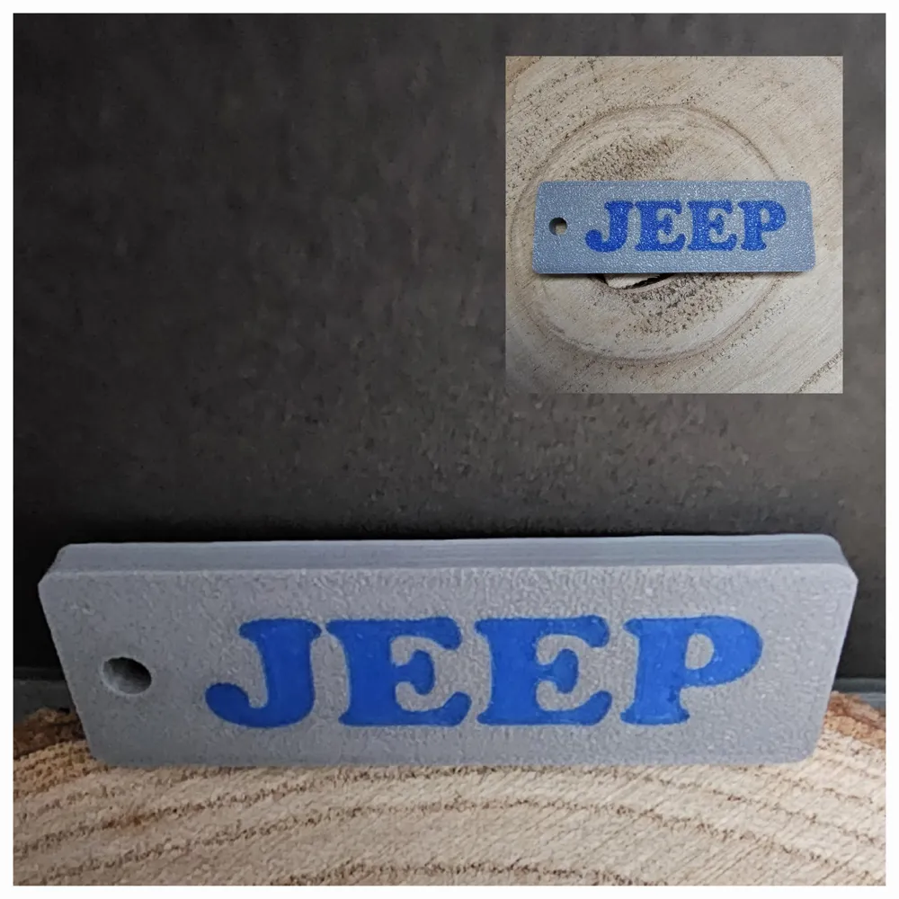 Jeep Keychain, photo 2 of 3 - Jeep Keychain Fashion
